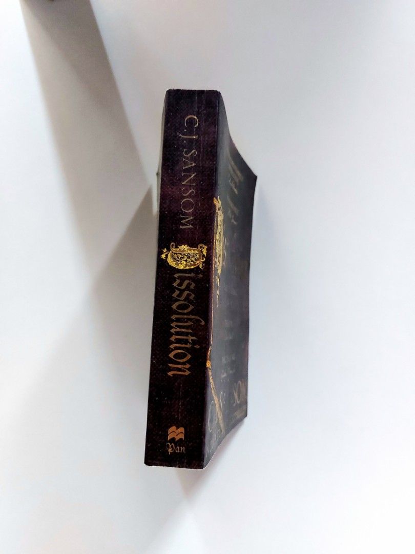 Dissolution by C.J. Sansom (Category: Storybooks) located in Tanauan. Submitted by solanathriftph (Listing ID 1463932720, Image 3). Description: 📚 major bookshelf clean out / clearance sale ~ — RFS: decluttering my bookshelves and switching to digital books — MOP: Gcash | fast shipping *feel free to send a message if you wish to negotiate the price :).