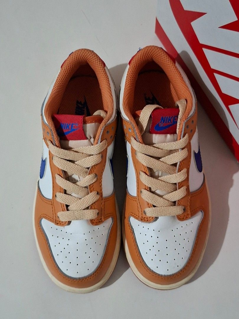 Dunk Low PS “Curry” – Kids’ Sneakers (Category: Babies & Kids Fashion) located in Taguig. Submitted by authprelovedonlineshop2 (Listing ID 1463801721, Image 2). Description: ### 💛 Dunk Low PS “Curry” – Kids’ Sneakers **Classic and stylish pair for little sneaker lovers! 👟✨** - **Model:** Dunk Low PS “Curry” - **Size: 13C** - **Insole: 19 cm** - **Unisex** - **Excellent condition** - Great for everyday wear and casual outfits - **Price: ₱1,888**