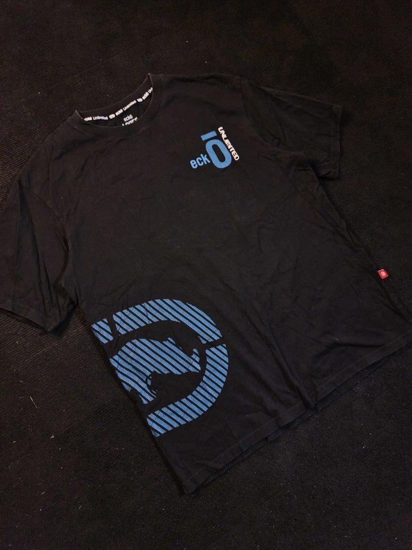 Ecko Unlimited (Category: Tshirts & Polo Shirts ) located in San Fernando. Submitted by gaboo_asncn (Listing ID 1463847477, Image 1). Description: - Ecko Unlimited - Size: Large on tag (W23/L29.5) - Condition: Excellent - Color Rate: 9/10 - No issue.