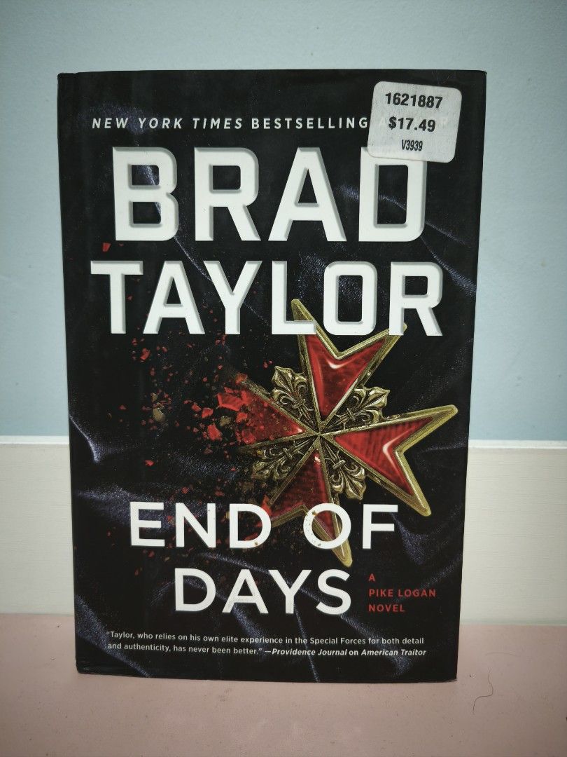 End of Days HB (Category: Storybooks) located in Cavite. Submitted by januella (Listing ID 1463889516, Image 1). Description: 📖 Brad Taylor – End of Days A Pike Logan Novel 💰 ₱150 For readers who enjoy military thrillers, espionage, covert operations, and high-stakes action. 🔥 📚 Preloved copy — actual condition shown in the photo. 📸 More photos available upon request. Payment: GCash | Maya | BPI | BDO | MariBank Shipping: 📦 Gogo Xpress | La