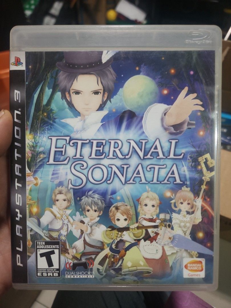Eternal Sonata PlayStation 3 PS3 Game (Category: PlayStation) located in Quezon City. Submitted by gwift (Listing ID 1463935150, Image 1). Description: selling rare playstation 3 game price based on gameye app or ebay sold listings. x55 tested working check other rare ps3 games posted. will give a 5% discount for purchases 20k and up prices are subject to change on the day the game is to be paid due to price fluctuation..