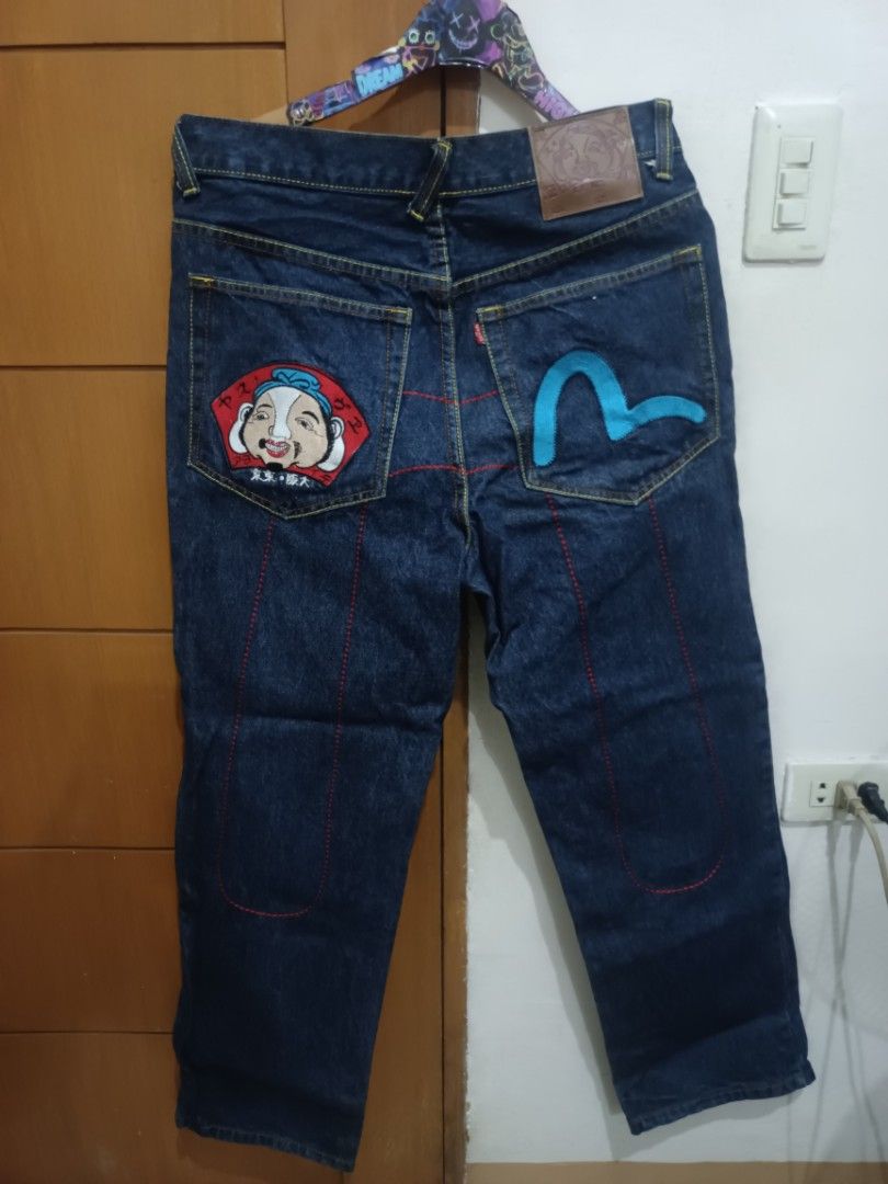 evisu denim baggy pants size 33 (Category: Jeans) located in Manila. Submitted by blackxgold (Listing ID 1463863646, Image 2). Description: .