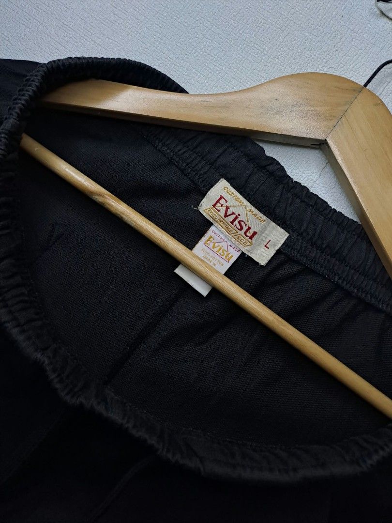 Evisu Heritage for Women (Category: Other Bottoms) located in Quezon City. Submitted by yaseen73 (Listing ID 1463927750, Image 3). Description: - Large on Tag - Actual Waist : 30/32 - With Single Rear Pocket - Measurements (See Photo) - No Issue - Nearly New 750 Shipped (J&T) MOP : G C A S H B A N K T R A N S F E R Seller's Location: 📍Brgy. Pansol, Q.C.