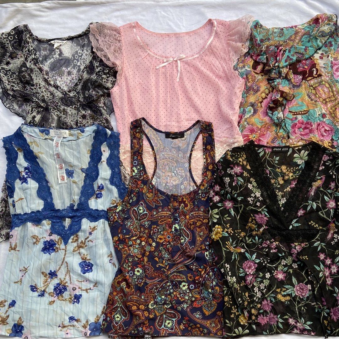 Fairycore Whimsical Open for Bundle Deals (Category: Blouses) located in General Santos City (Dadiangas). Submitted by kala_chuchi (Listing ID 1463895958, Image 3). Description: Available at Kalachuchi.