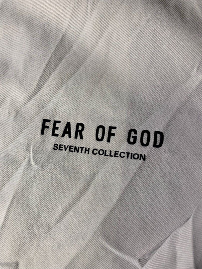 Fear of God Seventh Collection Jacket (Category: Coats, Jackets and Outerwear) located in Iloilo. Submitted by johnpullan30303 (Listing ID 1463868657, Image 2). Description: - Fear of God Seventh Collection jacket - Classic black logo on the back - Made with high-quality material - A must-have for any collection - Don't miss out on this great piece.