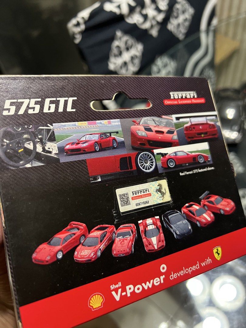 Ferrari 575 GTC Diecast Model Car Set (Category: Vehicle & Diecast Models) located in Manila. Submitted by cterrineni76861 (Listing ID 1463794612, Image 2). Description: - Set of Ferrari diecast model cars - Includes Ferrari 575 GTC model in original packaging - Other Ferrari models also available - Some cars are loose, one is still in its box - Ideal for collectors - Please check photos for specific details.
