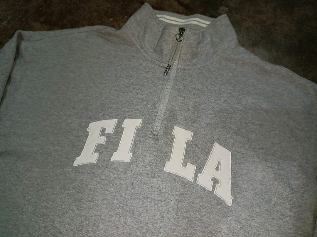 FILA , QUARTER ZIP (Category: Activewear) located in Davao. Submitted by dukekervy (Listing ID 1463896010, Image 3). Description: FILA QUARTER ZIP SIZE LARGE TO XL EXCELLENT CONDITION LOOSE FIT 24X28.