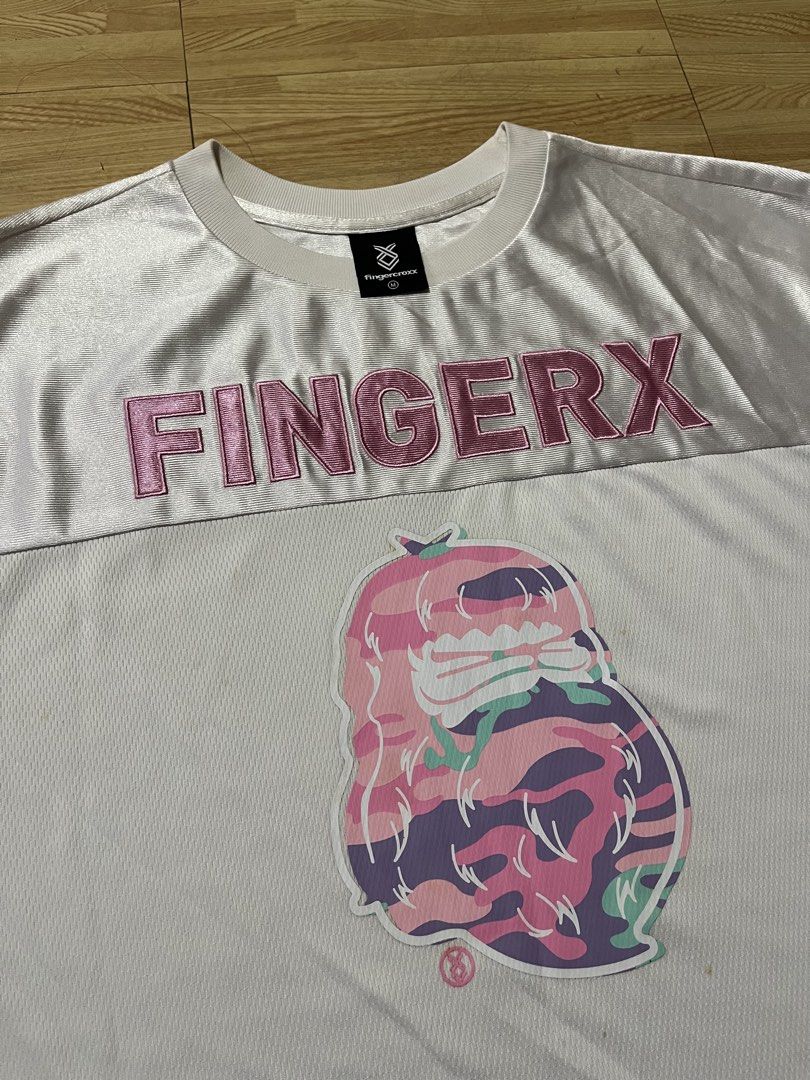 Fingercroxx Jersey (Category: Tshirts & Polo Shirts ) located in Angeles City. Submitted by brkebys (Listing ID 1463769090, Image 2). Description: Width: 23 Length: 30 Very good condition Need wash.