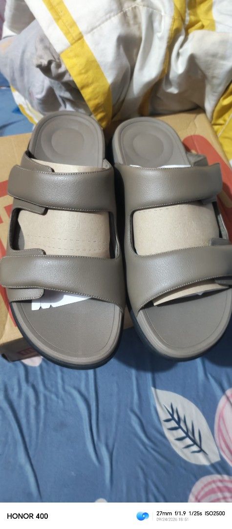 Fitflop F-Mode Go Mens Adjustable Two-Bar Slides Java Java US 12 (Category: Slippers & Slides) located in Manila. Submitted by hanietol23240 (Listing ID 1463933320, Image 1). Description: - Brand: Fitflop - Model: F-Mode Go Slides - Color: Java Java - Size: US 12 / UK 11 / EU 45 - Features: Adjustable two-bar design - Origin: Made in Vietnam - Comfort: Highly comfortable slides.