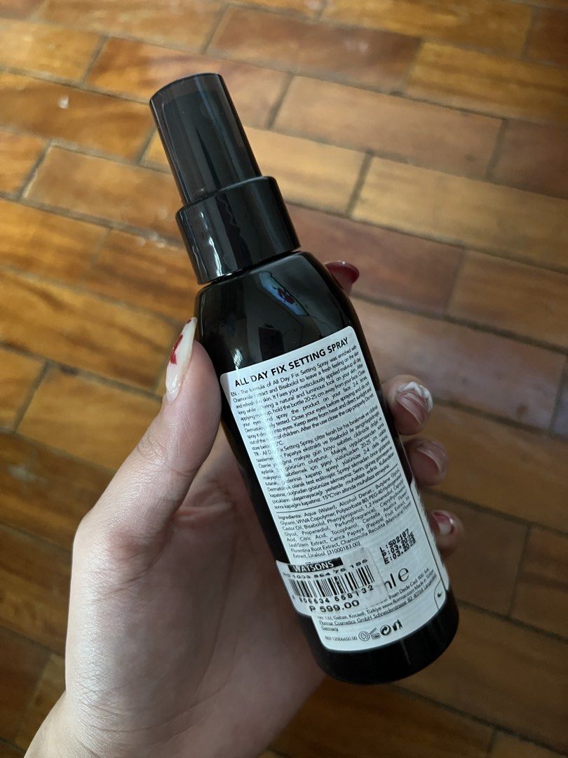 Flormar All Day Setting Spray (Category: Makeup) located in Malabon City. Submitted by catrain25 (Listing ID 1463832989, Image 2). Description: Flormar All Day Setting Spray Brandnew Natural Matte Finish. Great for oily skin. Price: 250 Jnt or Lalamove Pasig City.