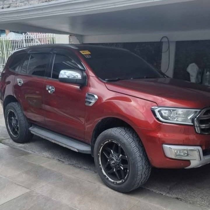 Ford Everest (Category: Used Cars) located in Manila. Submitted by enriquegutierrez (Listing ID 1463742903, Image 1). Description: For sale or SWAP to luxury watch, land title, house n lot ev or hybrid etc 2018 ford everest Titanium 4x2 automatic 2.2 turbo diesel 160hp 385nm of torque Very fuel efficient 82tkm mileage 20 inches mags and tires worth 150k Clean interior Registered 2026 Fresh paint 360 camera front and rear reverse sensors Automatic