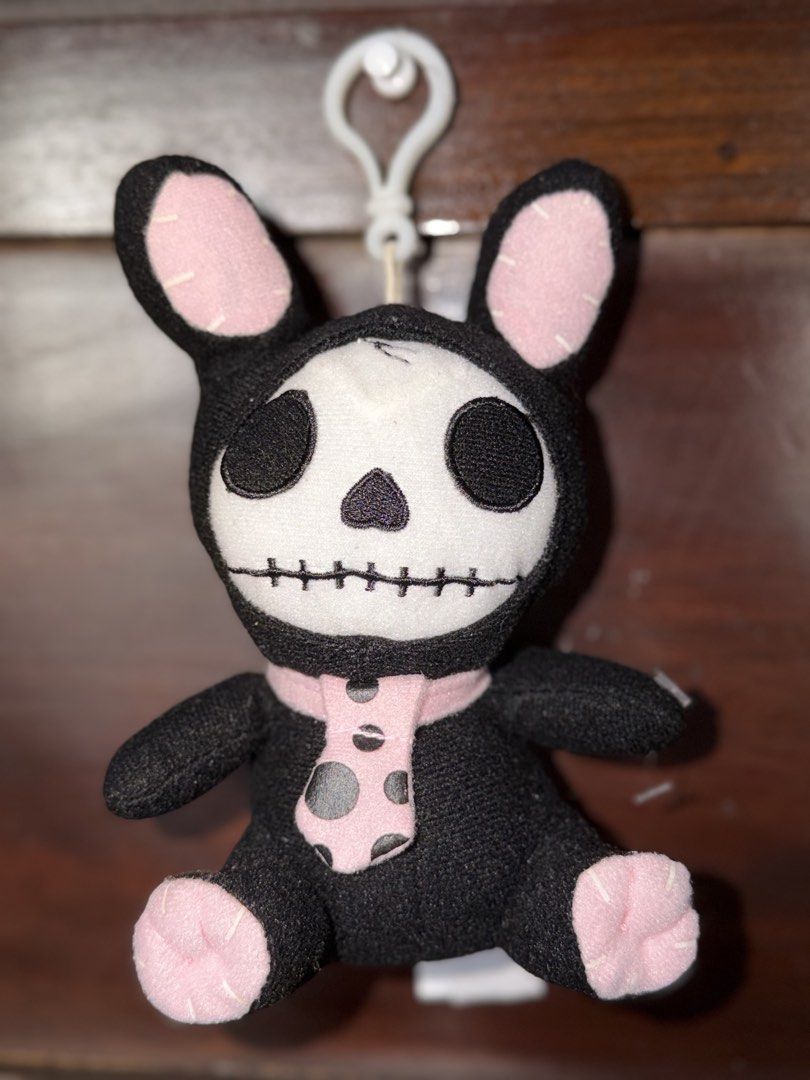 Furrybones Black Bun Bun Plush Keychain (Category: Plushies & Soft Toys) located in Bacolod City. Submitted by quickocean-c957 (Listing ID 1463759285, Image 1). Description: .