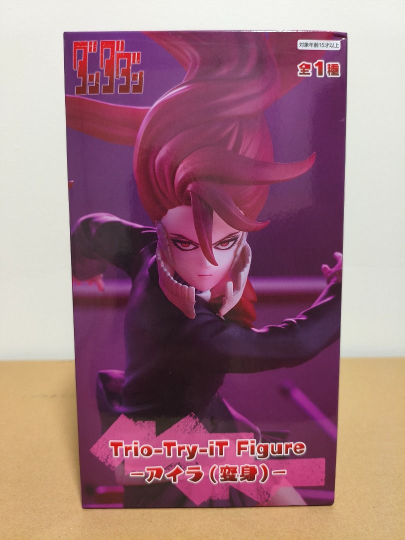 Furyu Trio-Try-It Dandadan - Aira (Transformed) [MISB] (1) (Category: Figurines & Statues) located in Angeles City. Submitted by vhobbyshop (Listing ID 1463858310, Image 1). Description: Furyu Trio-Try-It Dandadan - Aira (Transformed) [MISB] (1) Condition: MISB (Mint in Sealed Box) Note: Box corners may have slight transit dents, but the inner figure and packaging remain completely sealed. Price: ₱900 Down Payment (DP): ₱200 (to secure the item) 