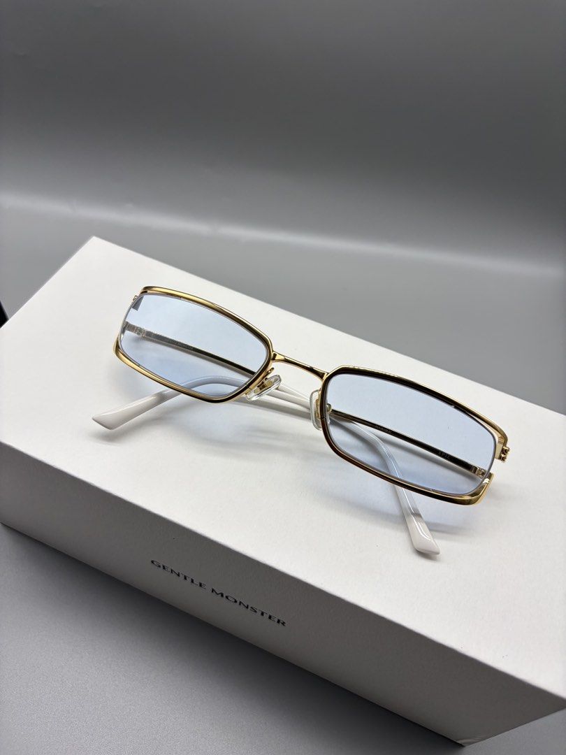 Gentle Monster Epic 02 BL (Gold) (Category: Sunglasses & Eyewear) located in Bacoor. Submitted by thegentleluxe (Listing ID 1463840047, Image 2). Description: Gentle Monster Epic 02 BL (Gold) Complete with Inclusions Box, Cloth, Booklet, Pouch Pre-Order/On Hand 4495php only! (Excluding Shipping Fee) Follow our page! Facebook: The Gentle Luxe Instagram: @thegentleluxestore.