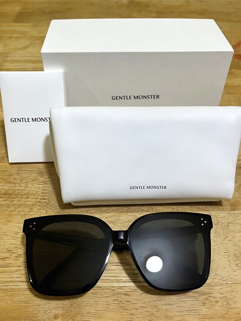 Gentle Monster HER-01 (2024) (Category: Sunglasses & Eyewear) located in Manila. Submitted by zoozoomo (Listing ID 1463909222, Image 1). Description: Gentle Monster HER-01 sunglasses 2024 - Color: Black - Condition: Like new (rarely worn) - Includes: Original box, case, and papers - Authenticity: Purchased from Gentle Monster Tokyo Aoyama, serial number included Price: 12,000 Location: Manila/Makati.