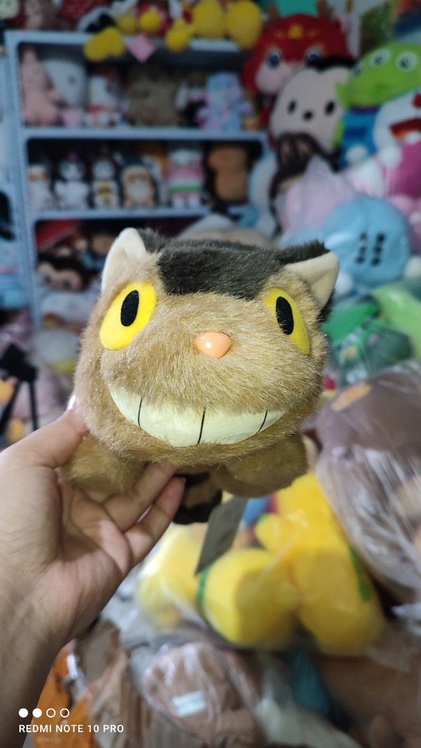 Ghibli Museum Catbus Plush Toy (Category: Plushies & Soft Toys) located in Manila. Submitted by vasthawk.51c978 (Listing ID 1463839048, Image 3). Description: - Authentic Ghibli Museum Catbus plush - Super soft and cuddly material - Original tags still attached - Ideal for Studio Ghibli collectors and fans - Great for decoration or playtime.