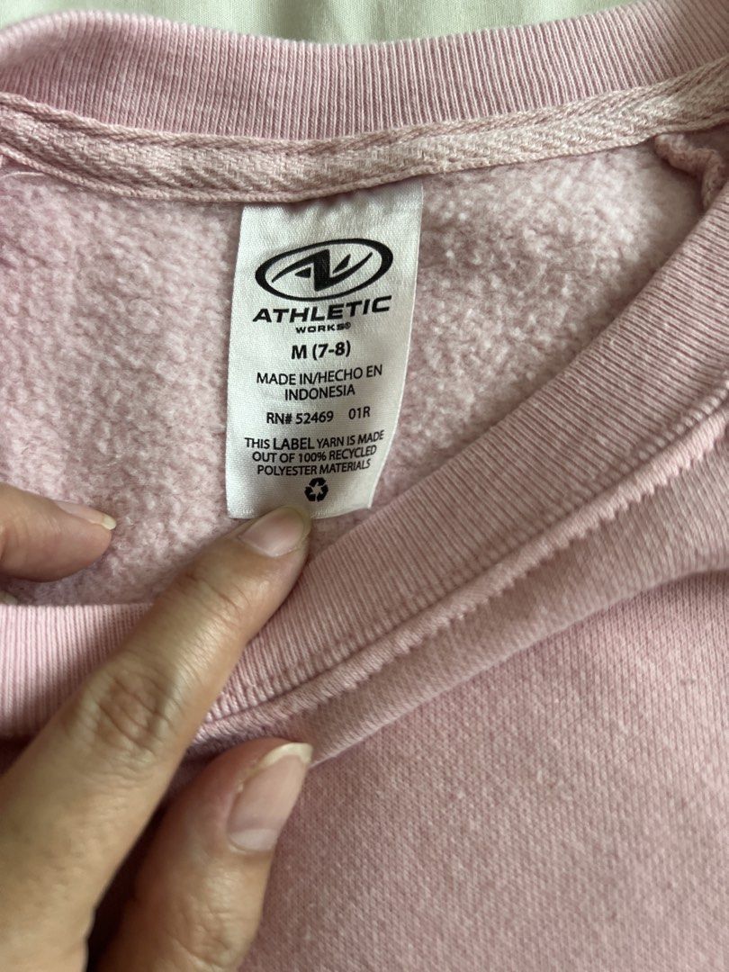 Girls Pullover Sweater Jacket pink Not zara (Category: Babies & Kids Fashion) located in Pasig City. Submitted by livebird-217e (Listing ID 1463781505, Image 3). Description: No issues like holes or tears Size 7-8 but please check actual measurements in pics US bought .