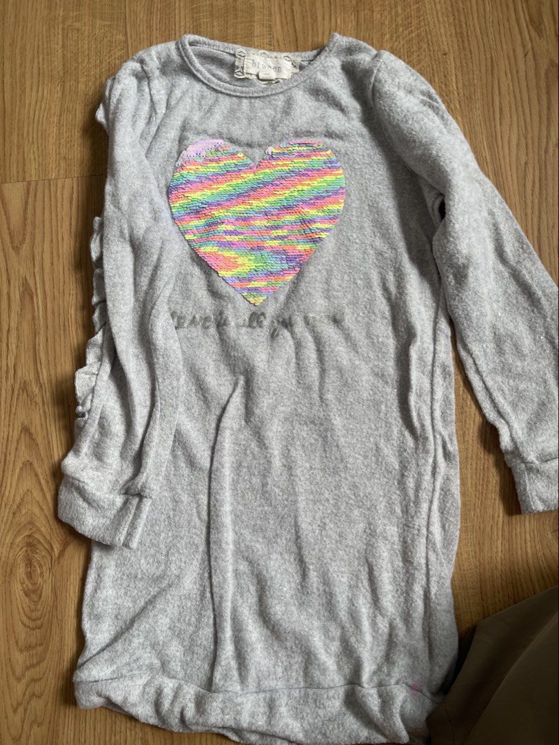 Girls sweater (Category: Babies & Kids Fashion) located in Quezon City. Submitted by booktt (Listing ID 1463830166, Image 1). Description: gray warm sweater 8-10yrs old.