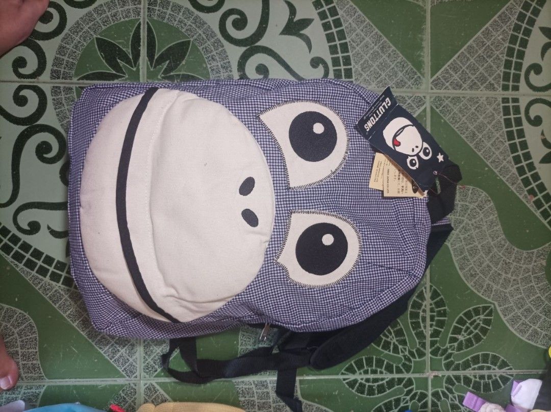 GLUTTONS BACKPACK — ₱500 (Category: Backpacks) located in Dagupan City. Submitted by jnwoshop (Listing ID 1463743016, Image 2). Description: GLUTTONS BACKPACK — ₱500 BRAND NEW / NEVER USED ✨ 🐮 Cute Gluttons backpack 🖤 Adorable cow design ✨ Spacious main compartment ✨ Lightweight & adjustable straps ✨ Perfect for kids or casual use 📌 Brand new, unused 💰 ₱500 ONLY 📩 PM to order / reserve!.
