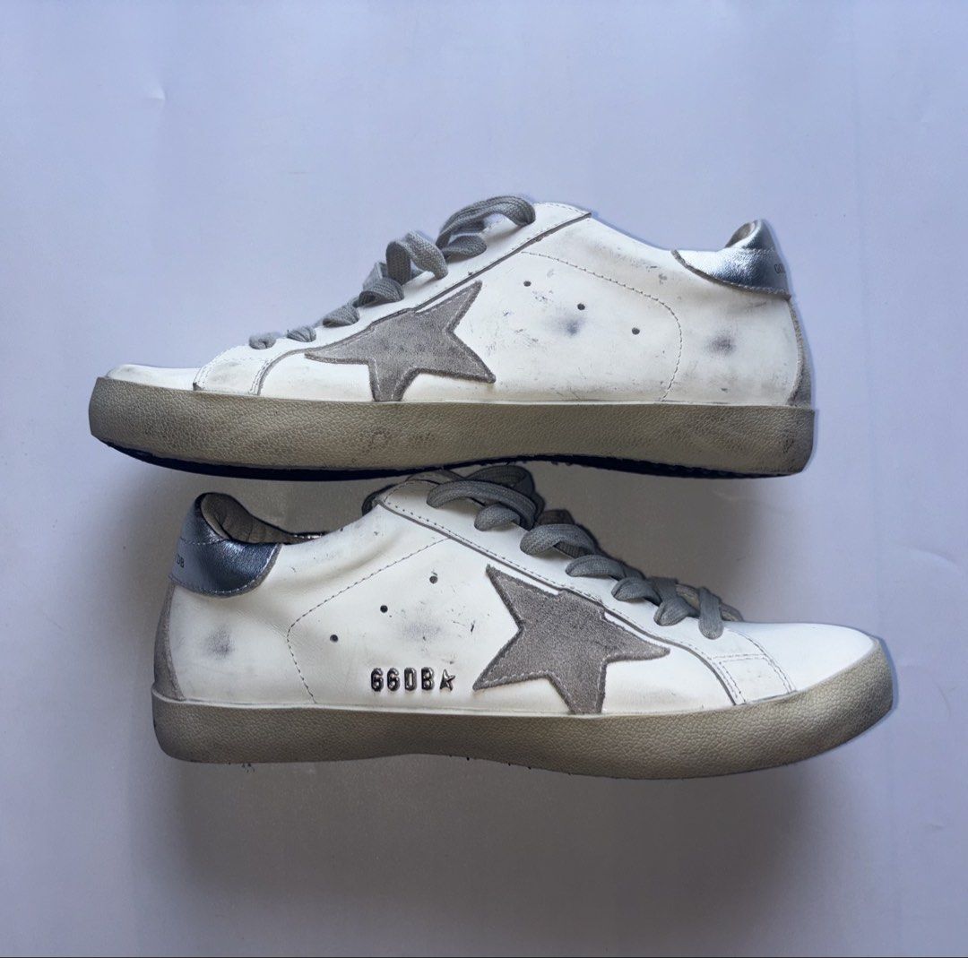 Golden Goose Superstar Sneakers (Category: Sneakers & Footwear) located in Tandag. Submitted by jig_gy (Listing ID 1463772956, Image 1). Description: Ggdb Superstar sneaker - Size: 40 - Excellent condition - Authentic - No issue DM📩 Mindanao location.