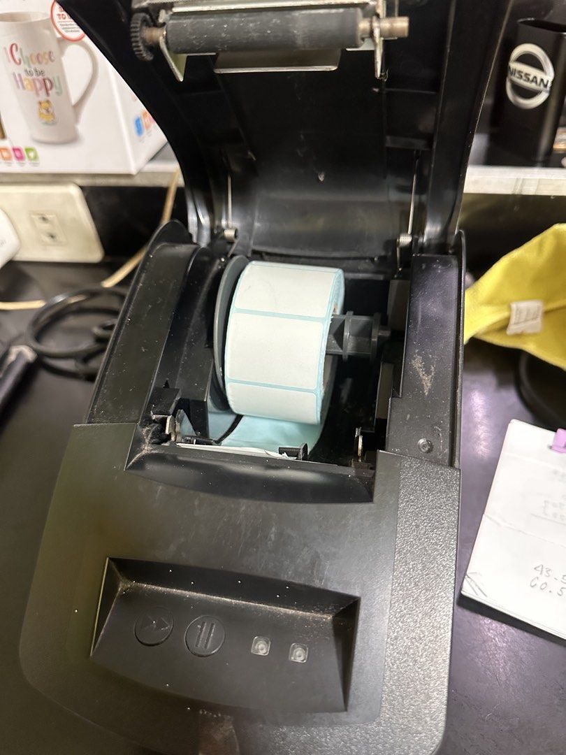 Gprinter GP-2120TU Thermal Receipt Printer USB+Bluetooth (Category: Printers, Scanners & Copiers) located in Manila. Submitted by zuripot0726 (Listing ID 1463807769, Image 3). Description: - Gprinter GP-2120TU Thermal Receipt Printer - Connects via USB Type B and Bluetooth - Input: 100-240V~50/60Hz 1.0A - Includes power cord - Ready to print receipts for your business ✅including remaining stickers.