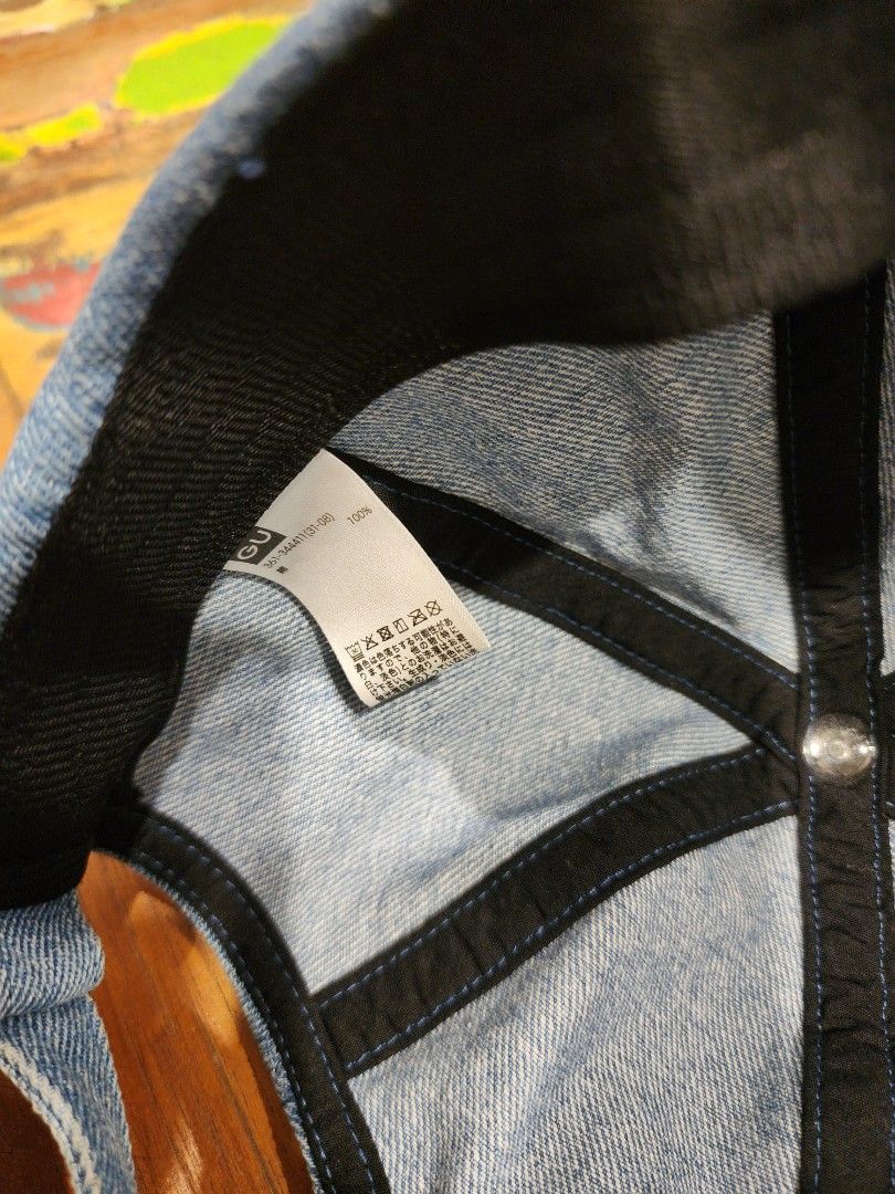 GU Denim Cap Sz M (Category: Caps & Hats) located in Binan City. Submitted by dottienook (Listing ID 1463834399, Image 2). Description: sf at buyers expense. dm for more details. tysm! :).
