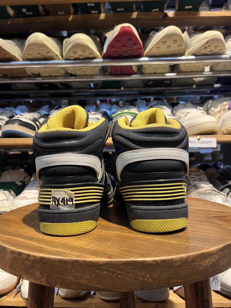 GUCCI BASKET HIGH BLACK DEMETRA YELLOW (Category: Casual Shoes) located in Baguio. Submitted by shoelux (Listing ID 1463754672, Image 3). Description: .