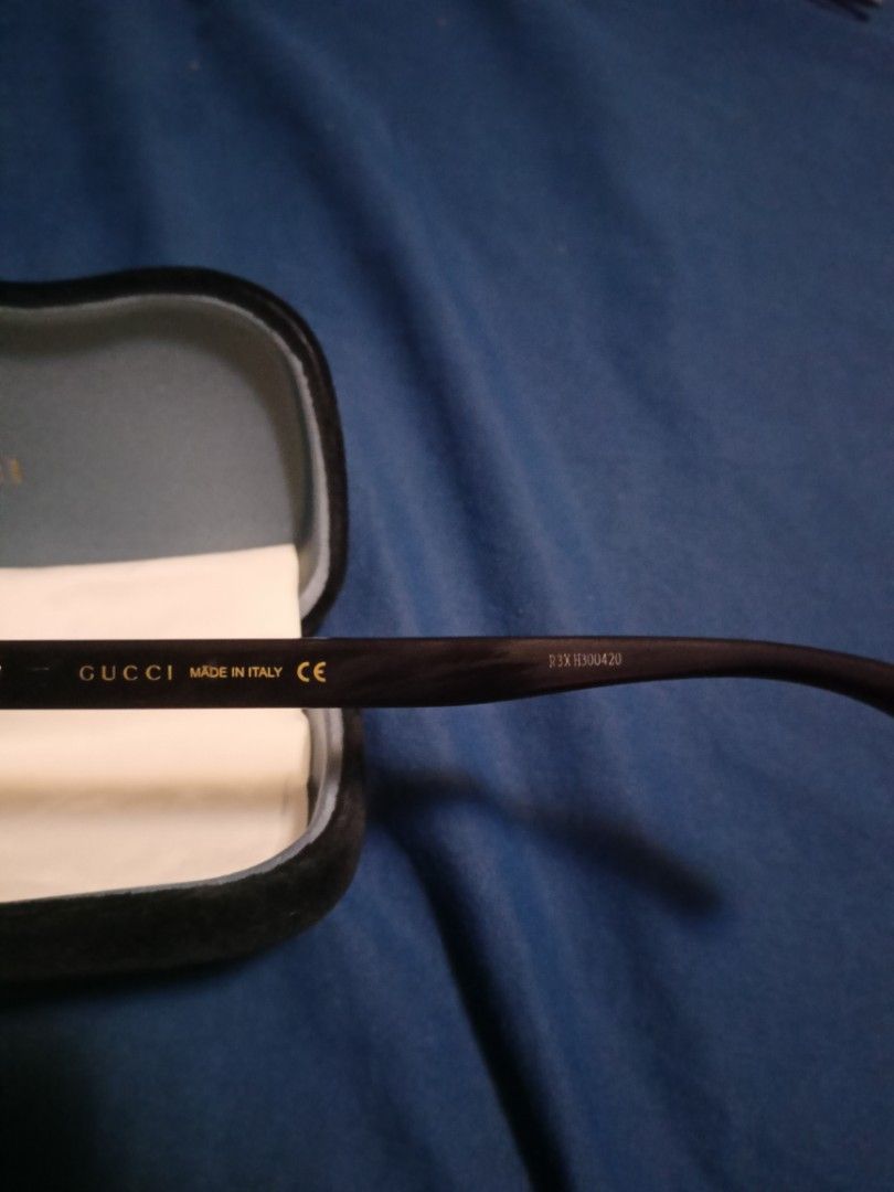 Gucci Sunglass (Category: Sunglasses & Eyewear) located in Manila. Submitted by vastfire.1ee02d (Listing ID 1463748916, Image 3). Description: For Sale Gucci Sunglass/Shade Bought in Canada Good as New Orig with case And orig lens Rfs: Decluttering Pick up or Lalamove Bulacan Area.