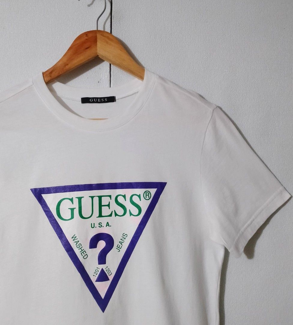 Guess (Category: Tshirts & Polo Shirts ) located in Iligan City. Submitted by jh_pr0 (Listing ID 1463853869, Image 3). Description: Guess Good as new 18x27 9.9/10 no issue 550+sf.