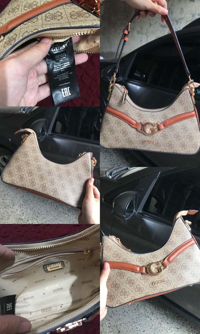Guess Bag (Category: Luxury Bags & Wallets) located in Abulug. Submitted by real.pcy333 (Listing ID 1463922330, Image 1). Description: 𝑨𝒖𝒕𝒉𝒆𝒏𝒕𝒊𝒄 𝑮𝑼𝑬𝑺𝑺 𝑨𝒍𝒆𝒙𝒊𝒆 𝑻𝒐𝒑 𝒁𝒊𝒑 𝑺𝒉𝒐𝒖𝒍𝒅𝒆𝒓 𝑩𝒂𝒈 — 𝑠𝑜𝑢𝑟𝑐𝑒𝑑 𝑑𝑖𝑟𝑒𝑐𝑡𝑙𝑦 𝑓𝑟𝑜𝑚 𝐽𝑎𝑝𝑎𝑛 𝑚𝑎𝑟𝑘𝑒𝑡 𝑠𝑡𝑜𝑐𝑘 — 𝑢𝑠𝑒𝑑 𝑜𝑛𝑙𝑦 𝑜𝑛𝑐𝑒 — 𝑣𝑒𝑟𝑦 𝑔𝑜𝑜𝑑 𝑐𝑜𝑛𝑑𝑖𝑡𝑖𝑜𝑛 — 𝑤𝑖𝑡ℎ 𝑐𝑜𝑡𝑡𝑜𝑛 𝑑𝑢𝑠𝑡 𝑏𝑎𝑔 — 𝑐𝑜𝑚𝑝𝑙𝑒𝑡𝑒 𝑤𝑖𝑡ℎ 𝐸𝑢𝑟𝑜𝑝𝑒 𝑑𝑖𝑠𝑡�