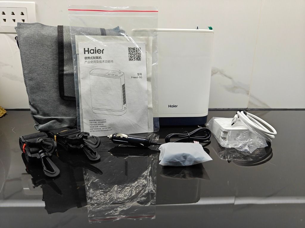 Haier Portable Oxygen Concentrator 7L (Category: Medical Supplies & Tools) located in Las Pinas. Submitted by ricns (Listing ID 1463868745, Image 3). Description: Please Read The Entire Ads Before Inquiring Pakibasa Muna Ang Buong Patalastas Bago Mag Tanong Price : - 21,500 Pesos ( Slightly Negotiable ) Payment Thru : - Cash, BDO, BPI, RCBC, Security Bank, CIMB, UNO Bank, GCash Or Paymaya Haier Portable Oxygen Concentrator 7L - 0 - 7L Of Oxygen -