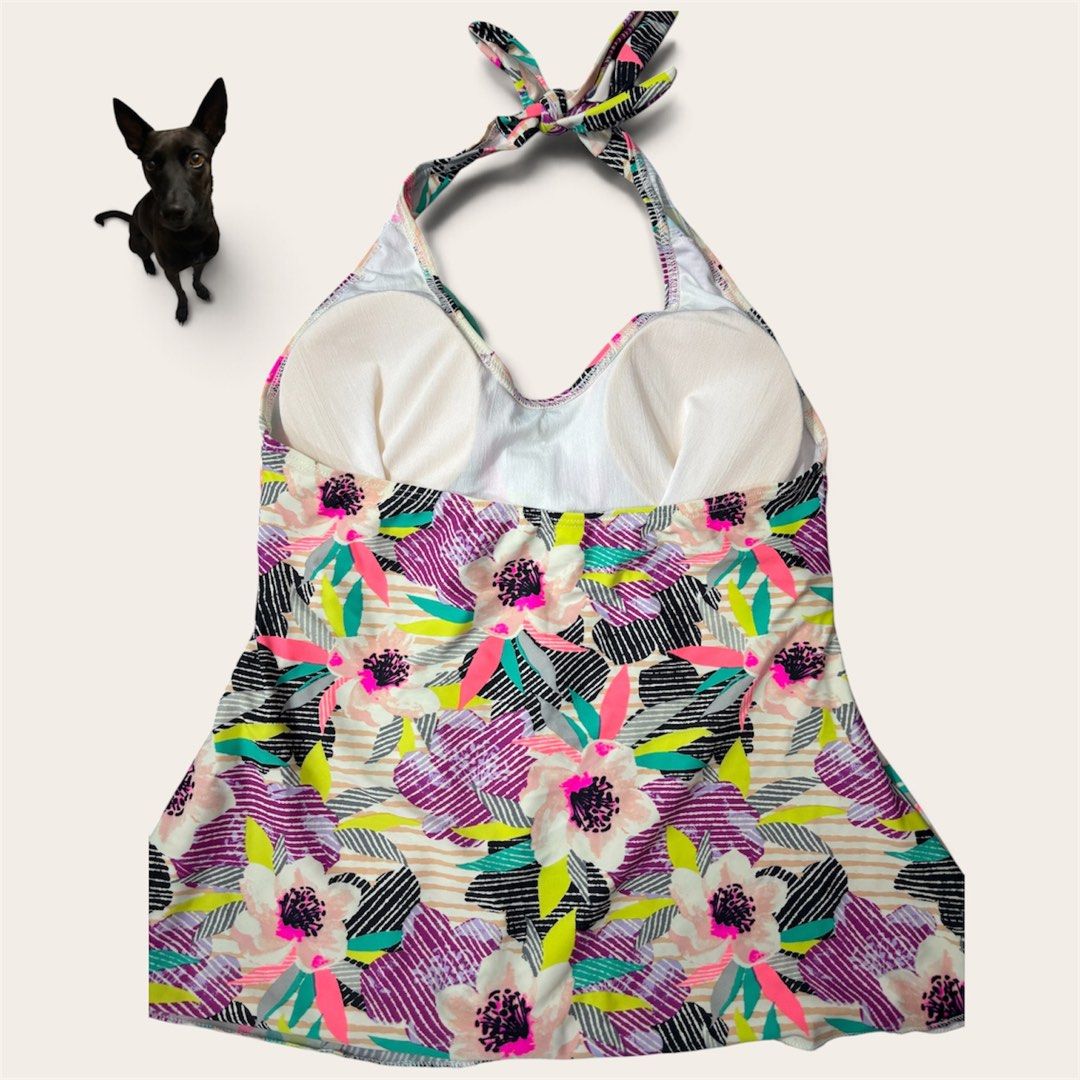 Halter-neck Padded Hawaiin Tankini Set (Category: Bikinis & Swimsuits) located in Trece Martires City. Submitted by yasxhi (Listing ID 1463919092, Image 3). Description: - size small - from Hawaii - never been used - VERY GOOD QUALITY !!.
