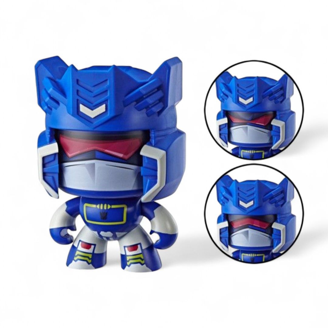 Hasbro Mighty Muggs Transformers Soundwave Action Figure (Category: Action & Battle Toys) located in Pasig City. Submitted by kumiko08 (Listing ID 1463925026, Image 2). Description: Hasbro Mighty Muggs Transformers Soundwave Action Figure 📌 brand new in plastic storage 📌 plastic storage may have some scratches from storage and shipping 📌 authentic product by Hasbro Features & details 📌 3 different facial expressions 📌 press down on head to c