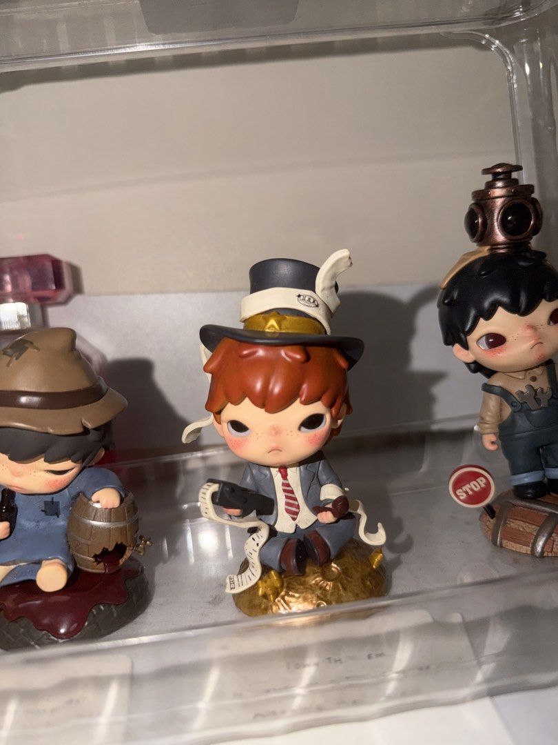 Hirono (Category: Designer & Blind Box Toys) located in Manila. Submitted by ferminjayn24871 (Listing ID 1463744623, Image 3). Description: 250 each!! Get all for 600!! No box, cards and figurines only!!.
