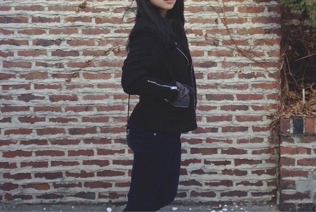 H&m black biker suede jacket (Category: Coats, Jackets and Outerwear) located in Manila. Submitted by brownbutterlatte (Listing ID 1463236604, Image 2). Description: Nice material! Perfect for cold or chill weather! Can fit S- semi medium Used once during our trip to Korea. RFS: Doesn’t fit me anymore. Helping tags Zara Uniqlo Bershka Cotton On Mango Pull & Bear Stradivarius GU Cos H&M .