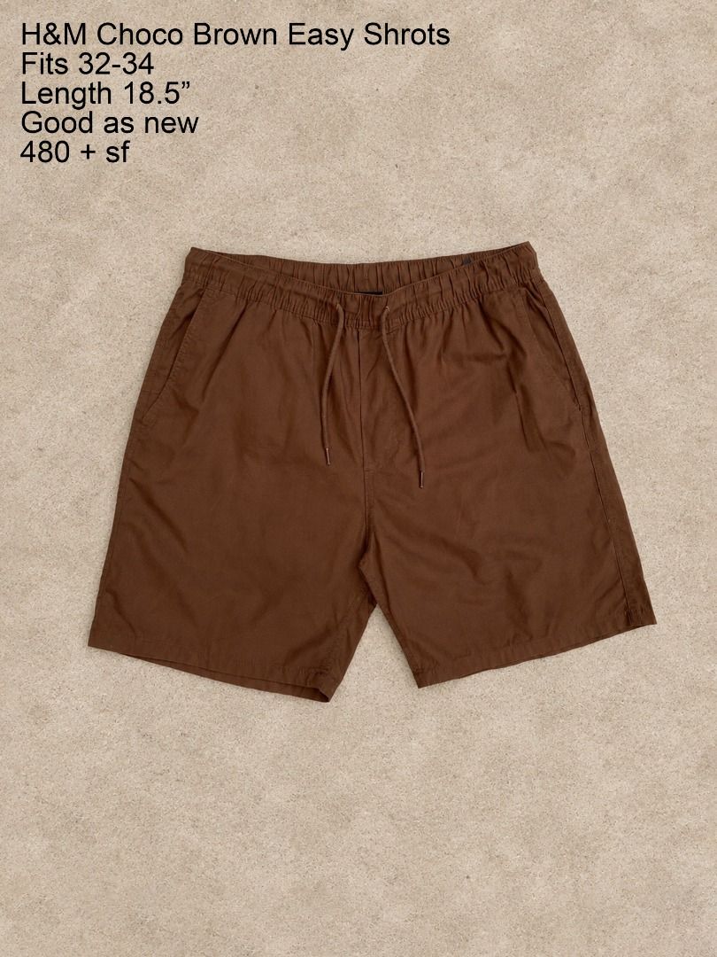 H&M Choco Brown Easy Shorts (Category: Shorts) located in Cadiz. Submitted by thespotcdz (Listing ID 1463790427, Image 1). Description: Nasa picture po nakasulat ang mga detalye. Salamat! Shirt / Jacket / Hat / Cap / Baggy / Y2K / Vintage / Hoodie / Pants / Shorts / Polo / Longsleeves Sleeves / Snapback / Thrift / Ukay AVAILABLE! Check our listings .