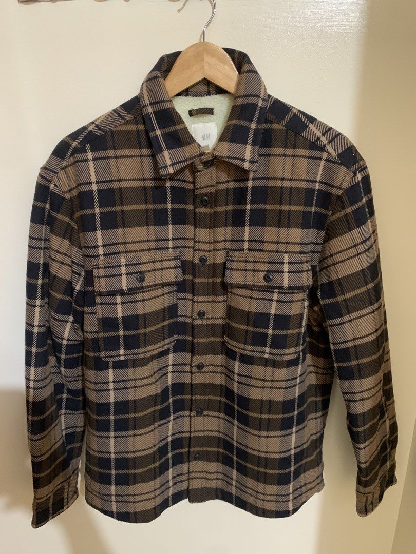 H&M flannel (Category: Coats, Jackets and Outerwear) located in Legazpi City. Submitted by jaysx666 (Listing ID 1463852653, Image 1). Description: Never been worn.