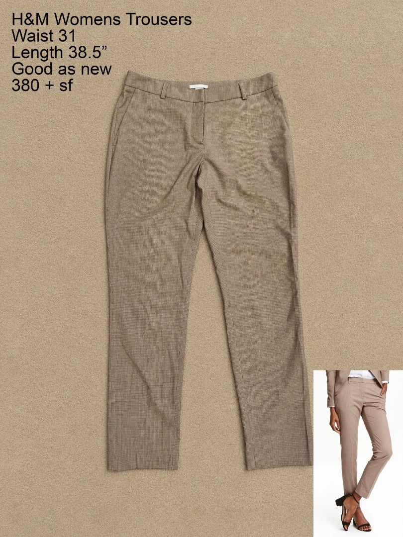 H&M Womens Trouser Pants (Category: Other Bottoms) located in Cadiz. Submitted by thespotcdz (Listing ID 1463790915, Image 1). Description: Nasa picture po nakasulat ang mga detalye. Salamat! Shirt / Jacket / Hat / Cap / Baggy / Y2K / Vintage / Hoodie / Pants / Shorts / Polo / Longsleeves Sleeves / Snapback / Thrift / Ukay AVAILABLE! Check our listings .