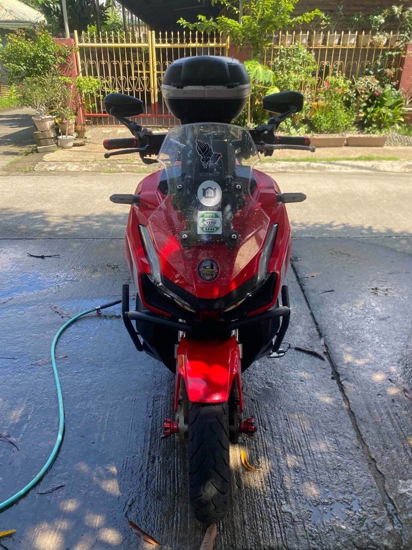 Honda ADV 150 2019 model (Category: Motorbikes for Sale) located in Manila. Submitted by ronaabelss (Listing ID 1463798459, Image 2). Description: Honda ADV 150 — 2019 Model ✅ First Owner | ✅ Casa Maintained 📍 Mileage: ~50,000 km 📄 Complete Papers, Updated OR/CR 🔑 All keys & manuals included 💨 All stock, no issues, ready to ride 💰 ₱85,000 PM for viewing!.