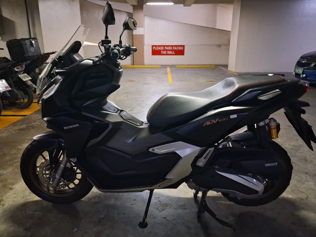 Honda ADV 160 (Category: Motorbikes for Sale) located in Manila. Submitted by crunchomega (Listing ID 1463780498, Image 1). Description: Honda ADV 160 2023 year model but purchased last Aug 2024 - Good as brand new - Never dropped nor scratched - 17,*** Odometer reading - Newly changed oil - Not for swap - Malate Manila / Cavite viewing - Complete papers OR and CR For sure buyers only. Do not inquire if you can not meet the said price..