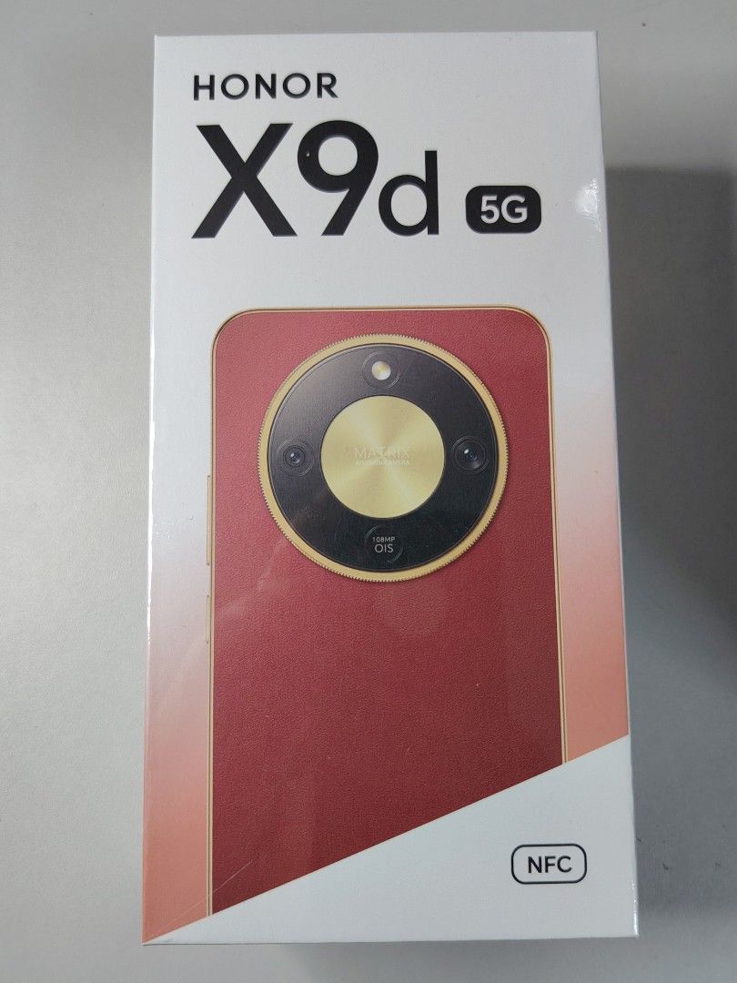 HONOR X9D 5G (Category: Android Others) located in Amadeo. Submitted by yuii_co (Listing ID 1463830146, Image 1). Description: 📱 **HONOR X9d 5G — BRAND NEW & SEALED!** 🔥 REDDISH BROWN ✅ **12GB RAM + 256GB Storage** ✅ **Snapdragon 6 Gen 4 5G** ✅ **6.79" 1.5K OLED Display** ✅ **120Hz Refresh Rate** ✅ **108MP Main Camera with OIS** ✅ **8300mAh Silicon-Carbon Battery** 🔋 ✅ **66W HONOR SuperCharge** ⚡ ✅ **IP69K Water & Dust Resistance** ✅ **2.5m Dr