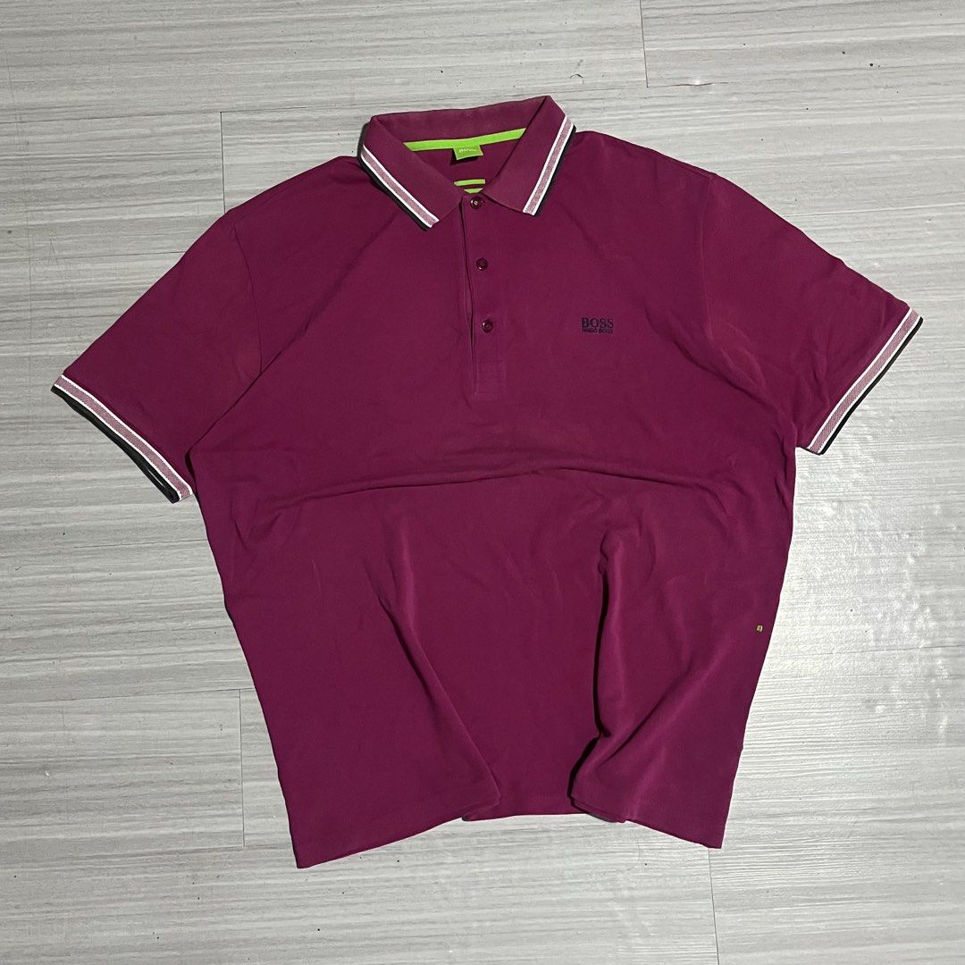 HUGO BOSS (Category: Tshirts & Polo Shirts ) located in Iloilo. Submitted by thrift2cali (Listing ID 1463773890, Image 1). Description: 25 / 29 XXL EXCELLENT • NECKLINE 9.8 / 10.