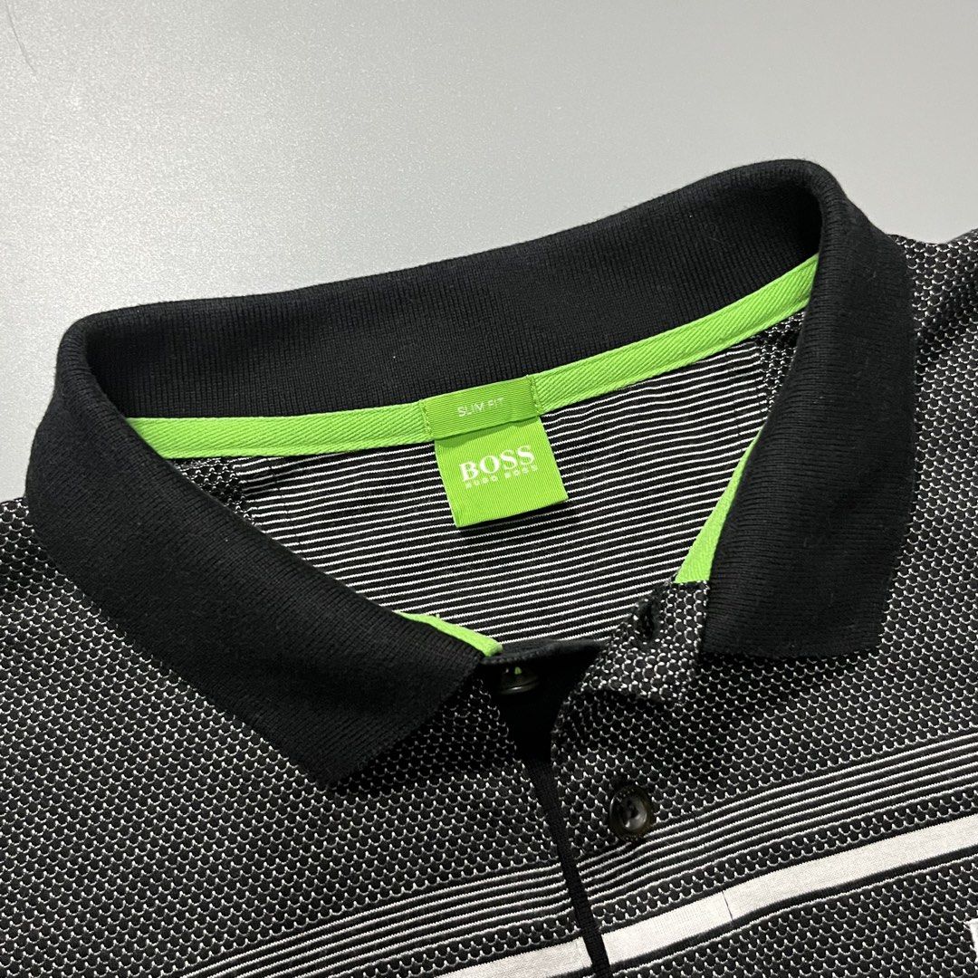 Hugo boss Polo shirt (Category: Tshirts & Polo Shirts ) located in Angeles City. Submitted by jthrifted.clothes (Listing ID 1463871761, Image 3). Description: Hugo boss Polo shirt Small-medium 19x26-27 Excellent condition Color rate 9.8/10 No flaw.