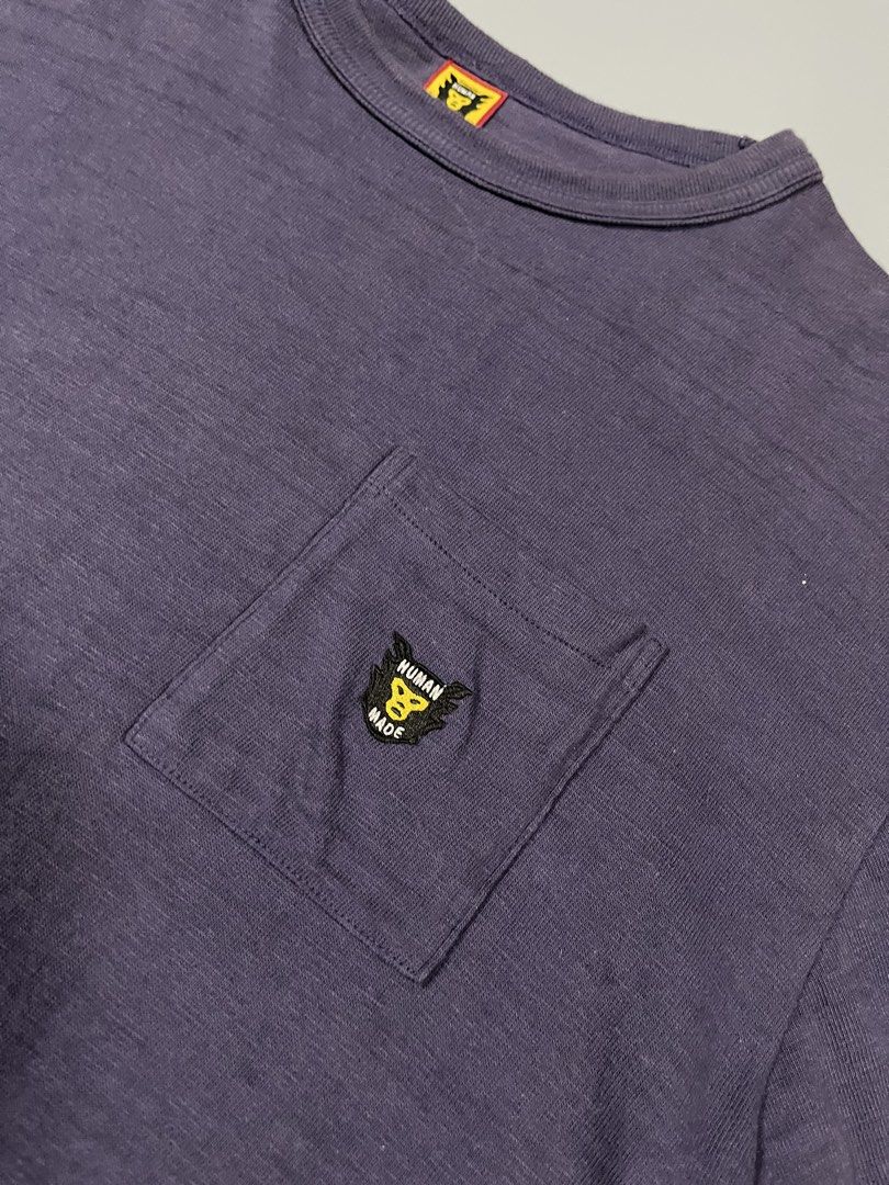 HUMAN MADE — Pocket T-Shirt (Labrador) (Category: Tshirts & Polo Shirts ) located in Angeles City. Submitted by vycecollection (Listing ID 1463872478, Image 3). Description: HUMAN MADE — Pocket T-Shirt (Labrador) Condition: Excellent Size: XL Measurements: 21” × 27” Color: Navy Blue Color Rate: 9/10 Price: ₱3,000 100% Authentic – Money back if proven fake 📩 DM to purchase 📦 Shipping available nationwide VYCE.