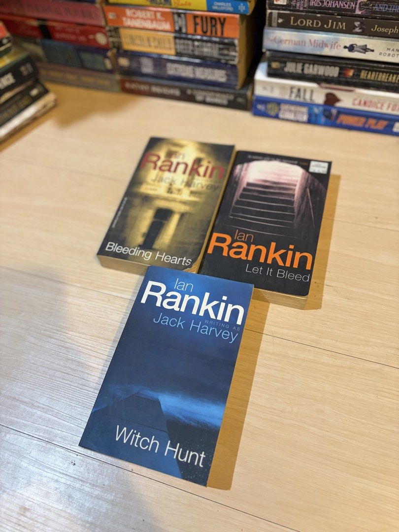 Ian Rankin Books - Assorted Titles (Category: Storybooks) located in Calamba. Submitted by ealectrice27 (Listing ID 1463932240, Image 1). Description: ₱80 each Mode of Payment: Gcash, PNB, Maribank Mode of Delivery: Jnt, Lbc, Lalamove Meet up/Pick up: Anywhere around Calamba .