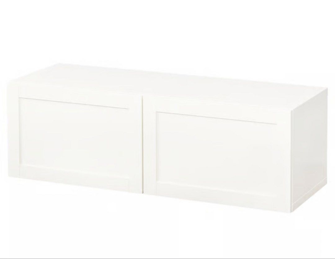Ikea | BESTA ~ Wall Mounted Cabinet - 3 pcs (Category: Shelves, Cabinets & Racks) located in Makati City. Submitted by cardlab (Listing ID 1463779174, Image 2). Description: Items are 💯 authentic/original/legit. About The Item: • Var: BESTA • Actual pic/ photo nung nakabox in black • Second photo for reference • Last price posted • 3 pcs Rfs: Declutter 📍 Sta Cruz, Manila Pin/ Pickup: 912 Espeleta - Chinatown Plaza Mop: ✅ GCash ✅ Cash ‼️ Shippin
