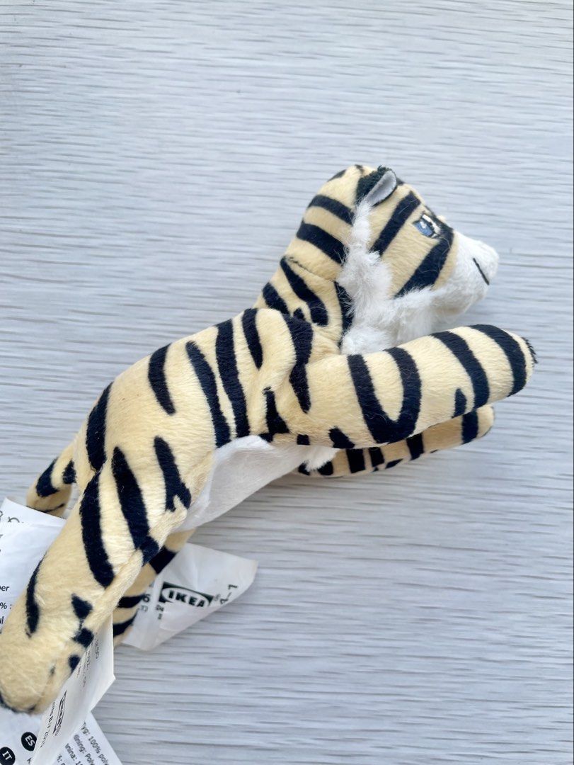 IKEA DJUNGELSKOG mini tiger soft toy (Category: Plushies & Soft Toys) located in Quezon City. Submitted by shopgood_mnl (Listing ID 1463816428, Image 1). Description: .