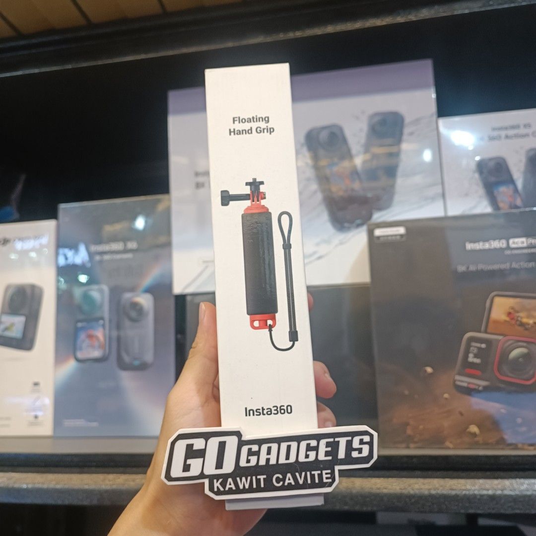 Insta360 Floating Hand Grip (Category: Tripods & Monopods) located in Caloocan City. Submitted by kentsalvador31 (Listing ID 1463901160, Image 1). Description: Insta360 Floating Hand Grip Go Gadgets - Kawit Cavite 💬 Message us now for full specs & recommendations! 📷 Perfect for: ✔ Motorcycle rides ✔ Motovlogging ✔ Travel videos ✔ Content creation ✔ Action shots 💳 INSTALLMENT AVAILABLE BDO • BPI • HSBC • Chinabank • Unionbank • Salmon • Skyro •