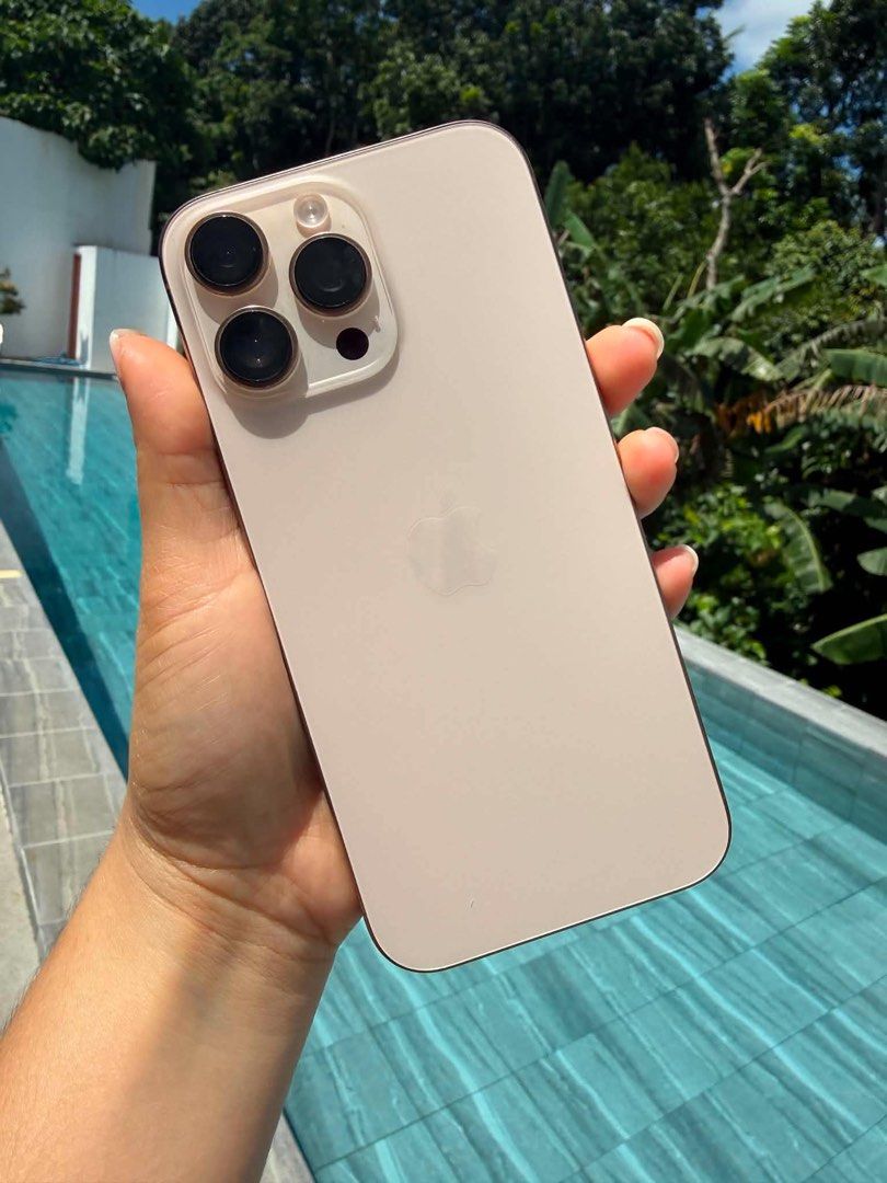 Iphone 16 Pro Max 256gb (Category: iPhone 16 Series) located in Muntinlupa City. Submitted by aryansharmilla (Listing ID 1463779568, Image 1). Description: IPHONE 16 PRO MAX 256GB Dessert Titanium Globelocked - Dec 2026 end contract Processing for Openline NTC Approved 90% Battery Health Lady Owned Comes with ✅ Box ✅ cable No issues Never been repaired or opened No scratches RFS: end contract with globe, upgrade to Iphone 18 pro max. .