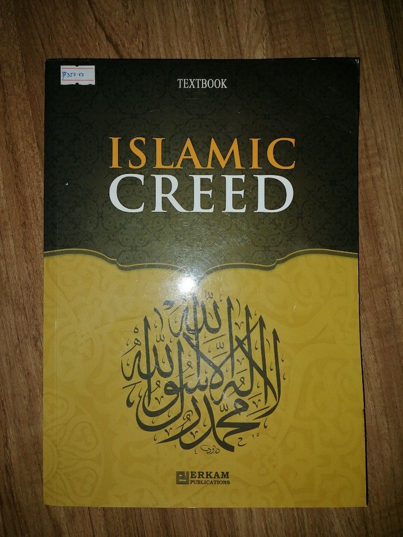 Islamic Creed Textbook (Category: Textbooks) located in Makati City. Submitted by booksbymarvin (Listing ID 1463833635, Image 1). Description: For sale Paperback In good condition MOD, MOP: LBC GRAB, GCASH, BPI.